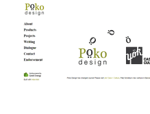 Tablet Screenshot of pokodesign.com